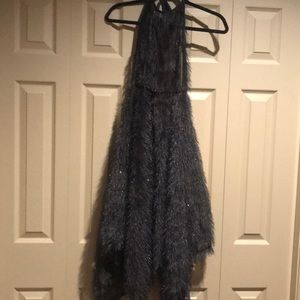 Brand new charcoal gray dress.